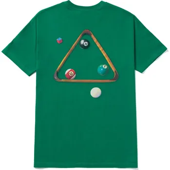 Pánské tričko huf Pánské triko dirty pool triple triangle tee kelly green