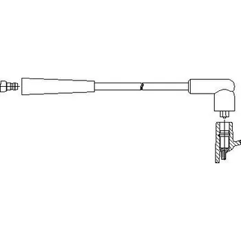 Zapalovací kabel zapalovací kabel, , BREMI, 611/60