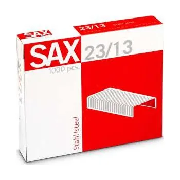 Spona do sešívačky Drátky do sešívačky Sax - 23/13, 1000 ks