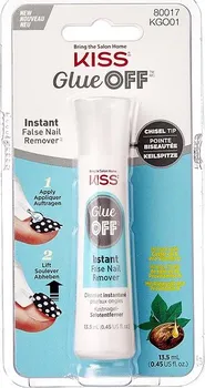 KISS Glue Off False Nail Remover odstraňovač umělých nehtů 13,5 ml