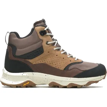 Pánská treková obuv Merrell Speed Solo Mid Wp 004533 obuv hnědá 48