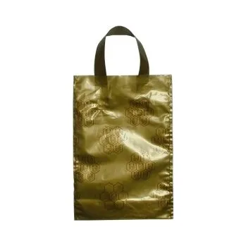 Dárková taška Taška Igelitová na Pohár Facetu - 0.72 zlatá 240x163x90