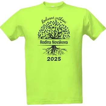 Pánská móda Tričko s potiskem Rodinné setkání - Rodinný strom / Rodokmen pánské