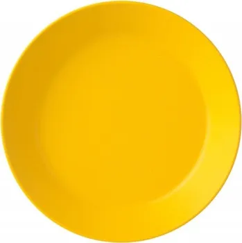 Talíř Polévkový talíř Bloom ø 22 cm žlutý