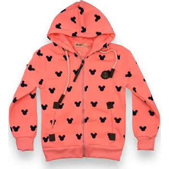 Dívčí mikina Sezon Dívčí meruňková mikina 01 Barva: Meruňková, Velikost: 152