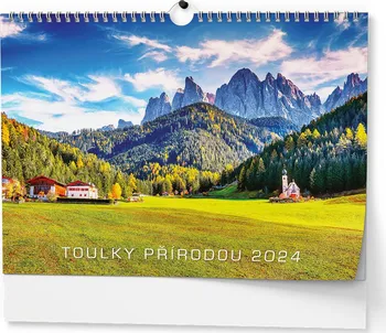 Kalendář Baloušek Tisk Nástěnný kalendář A3 Toulky přírodou 2024