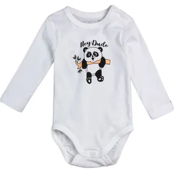 Kojenecký body Kojenecké body VENERE PANDA bílé Velikost: 92