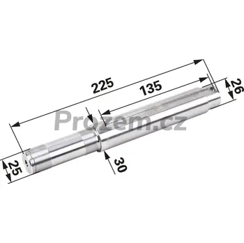 Hnací hřídel pro Claas, 6702141