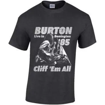 Pánské tričko Merch Cliff Burton: Cliff Burton Unisex T-shirt: Flag Retro (x-large) XL