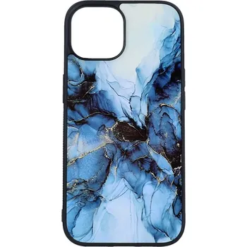 Pouzdro na mobilní telefon Kryt iPhone 15 pevný Smoky Blue (obal neboli pouzdro na iPhone 15)