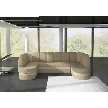 Sedací souprava ImportWorld Rohová rozkládací sedací souprava Hubert - Berlin 03 / Soft 33 (barva potahu) - roh univerzální