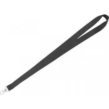 Popruh - šňůra na krk - černá