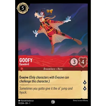 Sběratelská karetní hra Goofy 111/204 - The First Chapter Typ karty: Standard