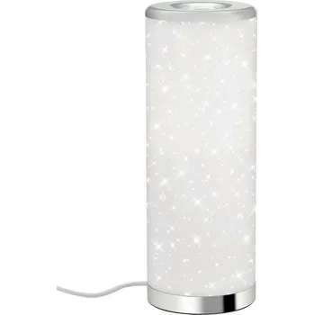 Lampička BRILONER LED stolní lampa s hvězdným nebem, 35 cm, 5 W, bílé-chrom BRILO 7332-018