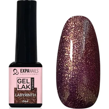 Lak na nehty UV/LED Gel lak - Labyrinth třpyt - 5 ml