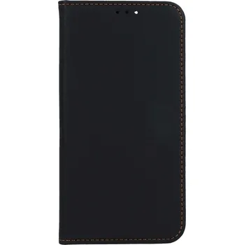 Pouzdro na mobilní telefon Pouzdro iPhone 15 knížkové Leather SMART PRO černé (kryt neboli obal na iPhone 15)
