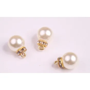 Dětské navlékací korálky Perlička s rondelkou 8mm