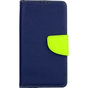 Pouzdro na mobilní telefon Pouzdro iPhone 15 knížkové modré (kryt neboli obal na iPhone 15)