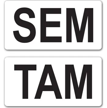 oboustranná samolepka SEM/TAM (semtamka)