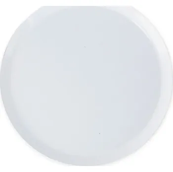 Obal na květináč Kovová podložka pod svíčky 10 cm - bílá