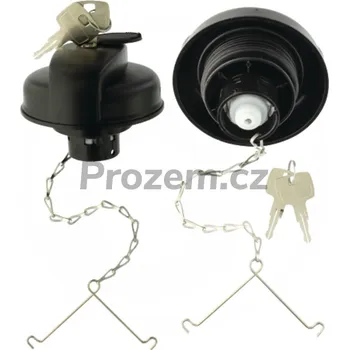 Palivová nádrž Uzávěr palivové nádrže 60/65 mm uzamykatelný pro Deutz Fahr, Same, Lamborghini, Hurlimann, 00131876410, 044387244, 001121074, 04411982, 04428286, NS83804, 01318