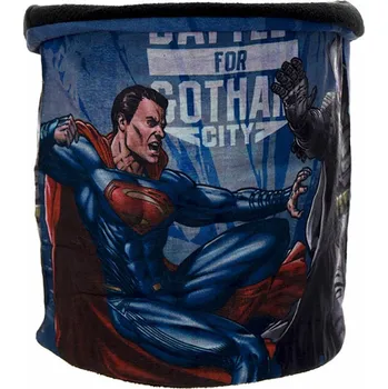 Nákrčník SUN CITY Šála Batman vs. Superman / nákrčník Batman vs. Superman zateplený Barva: ČERNÁ