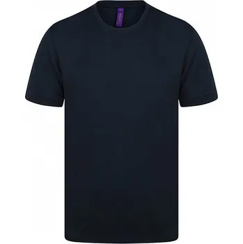Pánské tričko Sportovní tričko Henbury interlok HiCool Barva: modrá námořní, Velikost: S W024