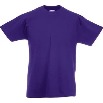 Dětské tričko Valueweight T 100% bavlna Fruit of the Loom Barva: Fialová, Velikost: 104 F140K