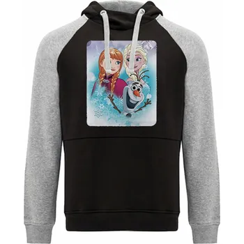 Dívčí mikina Mikina Frozen Wallpaper Velikost: XL