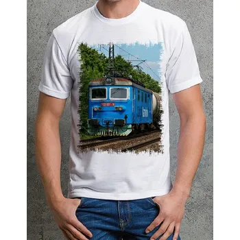 Pánské tričko tričko s lokomotivou 122 021 116