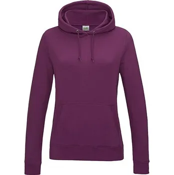 Dámská mikina Dámská klokánka s kapucí Just Hoods Barva: fialová švestková, Velikost: XS JH001F