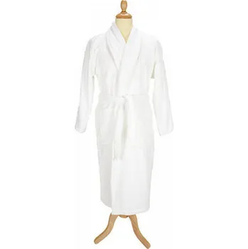 Pánský župan A&R Unisex župan s velkým límcem 400 g/m Barva: Bílá, Velikost: XS AR025
