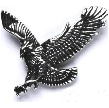 Přívěsek Stříbrný přívěsek letící orel - P267 (Stříbrný orel v letu)
