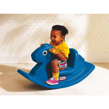 Houpací kůň Modrý houpací kůň