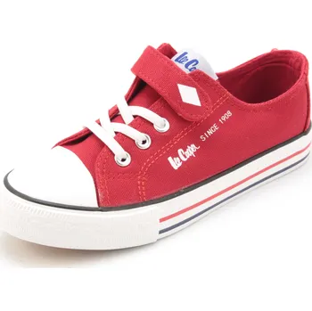 Dětská obuv Lee Cooper SA LCW21440304K červené červená 35