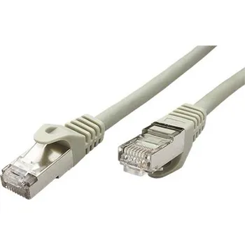 Value S/FTP patchkabel kat. 6a, drát, LSOH, 20m, šedý - 21.99.0844