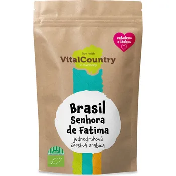 Káva Vital Country Brasil Senhora de Fatima BIO 250g Mletá