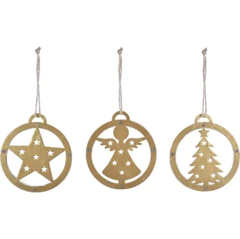 Vánoční dekorace Vánoční ozdoby v sadě 3 ks – Ego Dekor ID_1511854