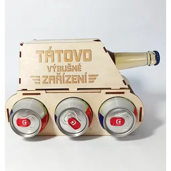 Žertovný předmět Tátovo výbušné zařízení - tank na pivo