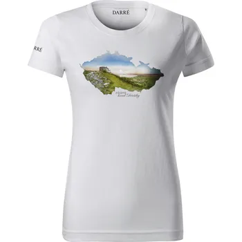 Dámské tričko DARRÉ Dámské tričko Pálava - bílá Velikost: L