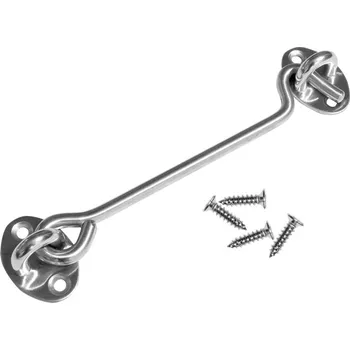 Nerezový hák na dveře / vrata 17 cm