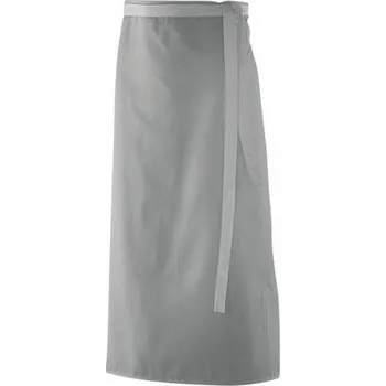 Kuchyňská zástěra Exner Zástěra s látkovým pásem po celé délce 90 x 60 cm, 220 g/m Barva: stříbrná, Velikost: 90 x 60 cm EX101