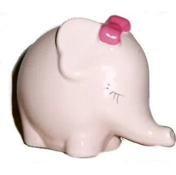 Pokladnička Pokladnička slon růžový