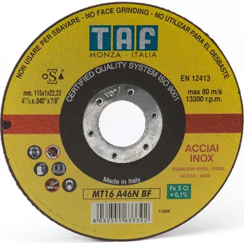 TAF řezný kotouč MT11 A36N 230x2x22 mm