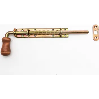 Tesařské kování BKshop WSPU 250 Zástrč pružinová s dřev. koncovkou 250x30mm