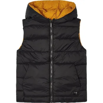 MAYORAL chlapecká oboustranná vesta okrová, černá vel. 122 cm