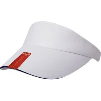 Kšiltovka Result Headwear Bavlněný kšilt proti slunci na suchý zip se vzorem rybí kostry Barva: bílá - modrá námořní RH48