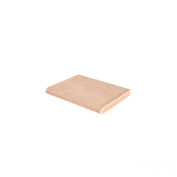 Venkovní dlažba DITON Bazénový lem TRAVERTIN ELEGANCE Velikost: 40 × 30 × 4, Varianta: Bazénový lem - přímý Travertin elegance krémová, Povrch: natur, reliéfní