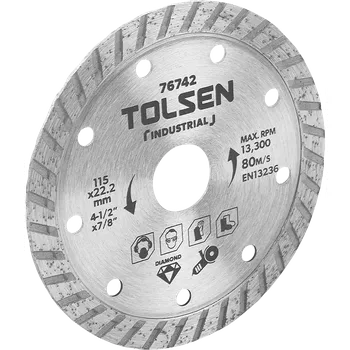 Řezný kotouč TOLSEN Diamantový TURBO kotouč 230 mm 76747