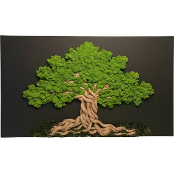Obraz Mechový obraz Strom života 60 x 120 cm